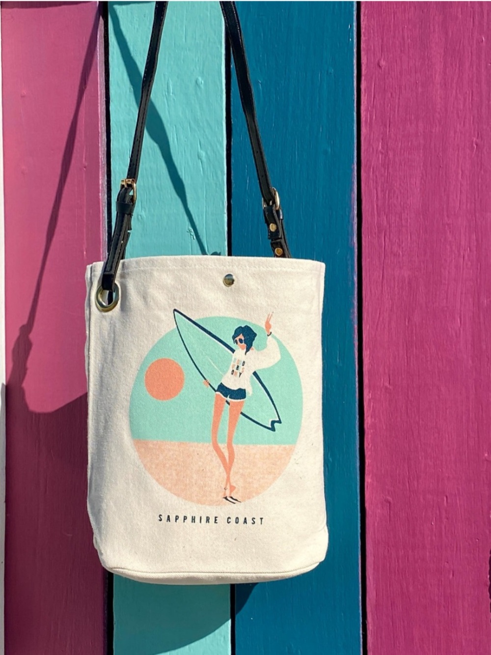 Sapphire Coast Studios Good Vibes Shoulder Bag